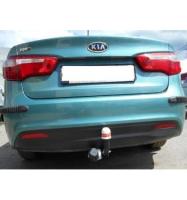 Фаркоп (ТСУ) Kia Rio 2011-2017 съемный крюк на двух болтах Трейлер