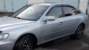 Дефлекторы окон (ветровики) Hyundai Grandeur IV Sd 2005-2011"EuroStandard" (Хюндай Грандеур) Кобра Тюнинг