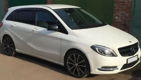 Дефлекторы окон (ветровики) Mercedes Benz B-klasse (W246) 2011 (Мерседес 246) Кобра Тюнинг